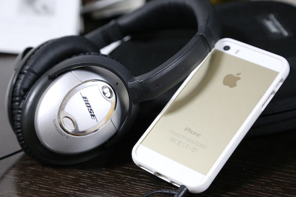 [T×DOLBY Music Player] と併用するもの。BOSEノイズキャンセリングヘッドフォン＆iPhone 5s